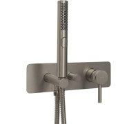 Смеситель для душа Allen Brau Priority 5.31009-BN (с внутренней частью, 2 хода) никель браш