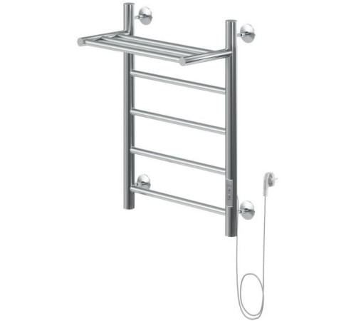 Полотенцесушитель электрический Aquanet Mauro 60х50 Тэн справа , с полкой
