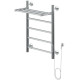 Полотенцесушитель электрический Aquanet Mauro 60х50 Тэн справа , с полкой