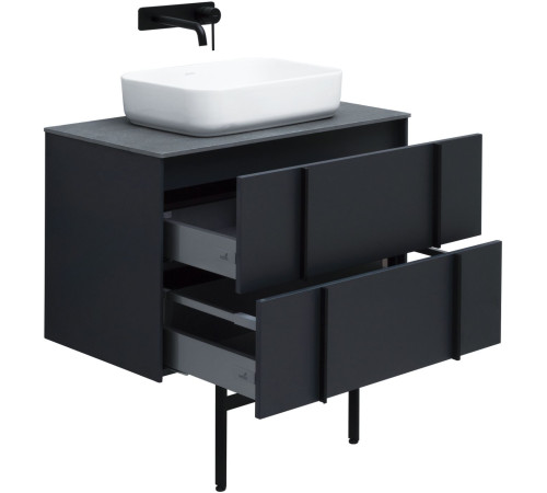 Тумба под раковину Allen Brau Reality 80 1.32005.AM антрацит матовый