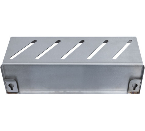 Полка Aquanet Магнум 30x8 сталь браш, открытая