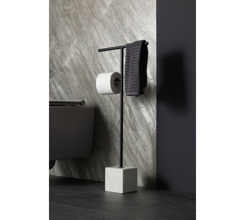 Держатель туалетной бумаги Allen Brau Priority 6.31FT1-31 черный матовый