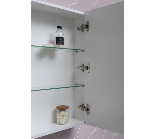 Зеркальный шкаф Aquanet Палермо 60 белый