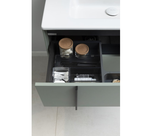 Тумба под раковину Allen Brau Reality 100 1.32007.CGM олива матовый