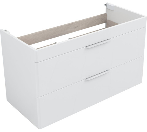 Тумба под раковину Aquanet Ирис New 100 белый глянец