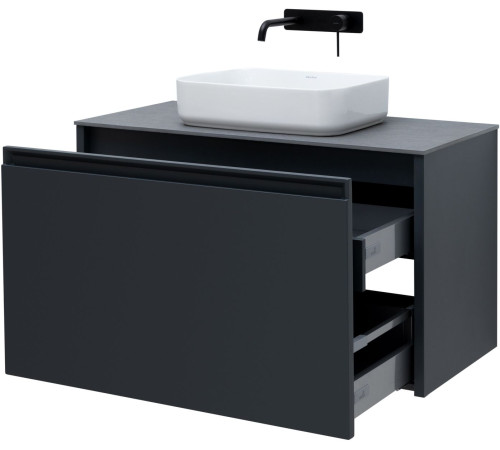 Тумба под раковину Allen Brau Fantasy 100 1.11004.AM антрацит матовый