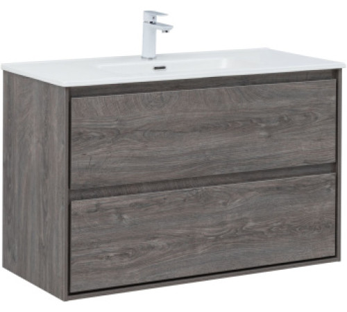 Тумба под раковину Aquanet Милан 100 дуб рошелье