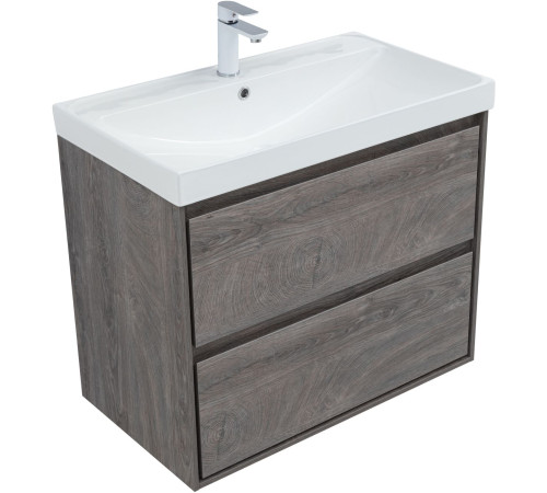 Тумба под раковину Aquanet Милан 80 дуб рошелье