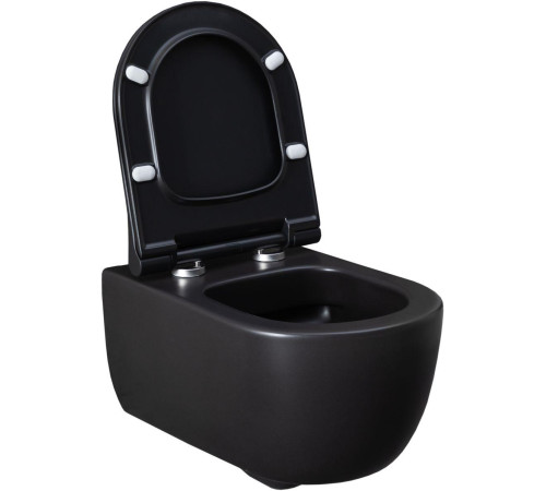Чаша подвесного унитаза Allen Brau Priority 4.31001.31 черный матовый