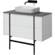 Тумба под раковину Allen Brau Reality 100 1.32007.WM белый матовый