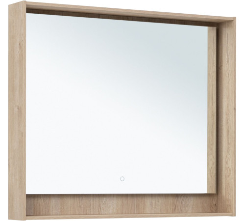 Зеркало Aquanet Милан 100 дуб светлый