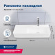 Раковина накладная Aquanet Comfort-5 80