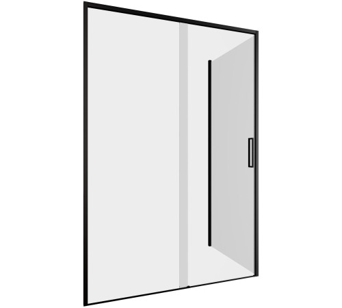 Душевой уголок Aquanet Pleasure Evo 130x100 AE65-130x100-BT профиль черный, прозрачное стекло