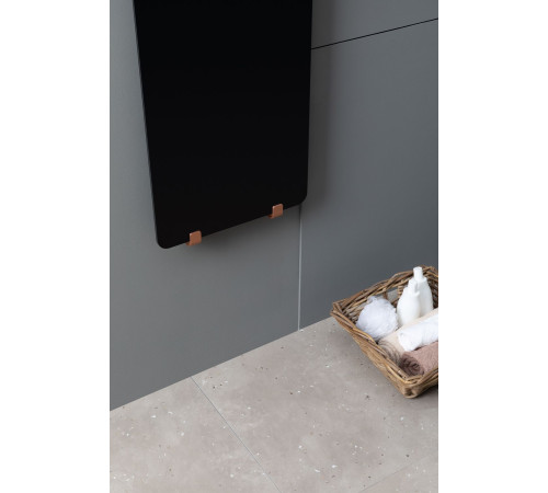 Полотенцесушитель электрический Allen Brau Infinity 120x44 с рейлингом 2.0 и креплением, медь браш