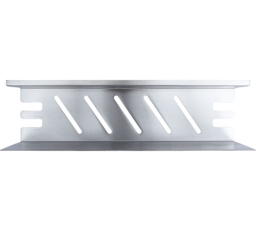 Полка Aquanet Магнум 40x12 сталь браш