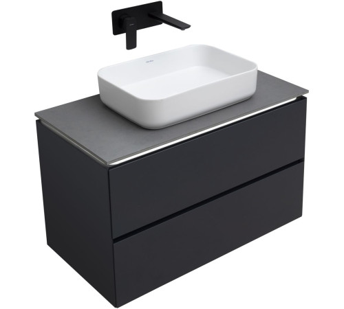 Тумба под раковину Allen Brau Infinity 85 1.21001.AM антрацит матовый
