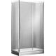 Душевой уголок Aquanet Alfa NAA1131 120x80, прозрачное стекло