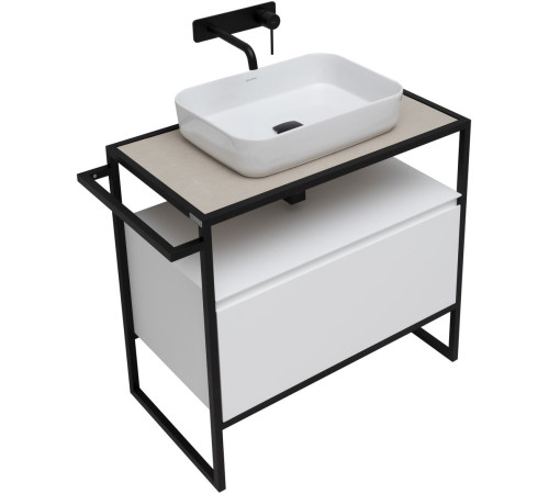 Тумба под раковину Allen Brau Priority 80 1.31002.WM белый матовый