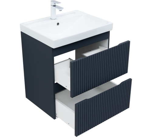 Тумба под раковину Aquanet Джейн (Flat) 60 маренго