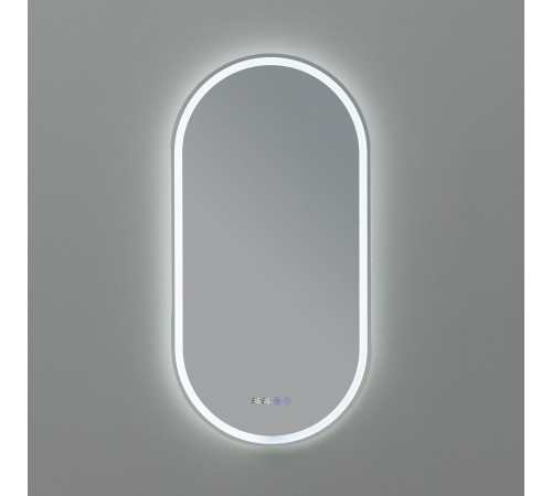 Зеркало Aquanet Монте 50 белый матовый