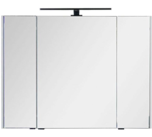 Зеркальный шкаф Aquanet Латина 100 белый