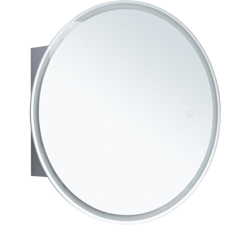 Зеркальный шкаф Aquanet Оптима 70 белый, с LED подсветкой