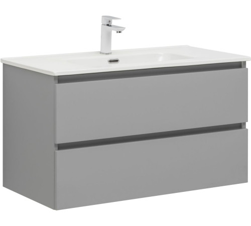 Тумба под раковину Aquanet Вега 2.0 90 мисти грин