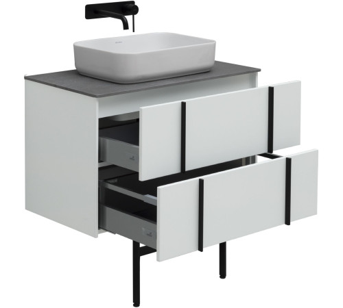 Тумба под раковину Allen Brau Reality 80 1.32005.WM белый матовый