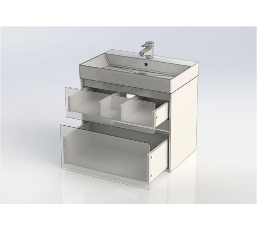 Тумба под раковину Aquanet Бруклин 70 белый