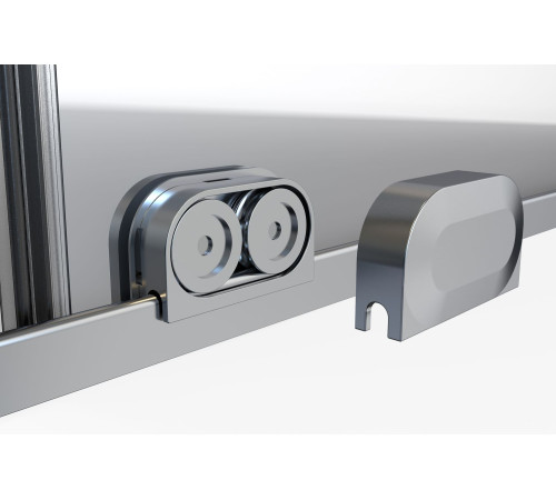 Душевой уголок Allen Brau Fantasy 140x90 3.11008.00 + 3.11013.00 хром