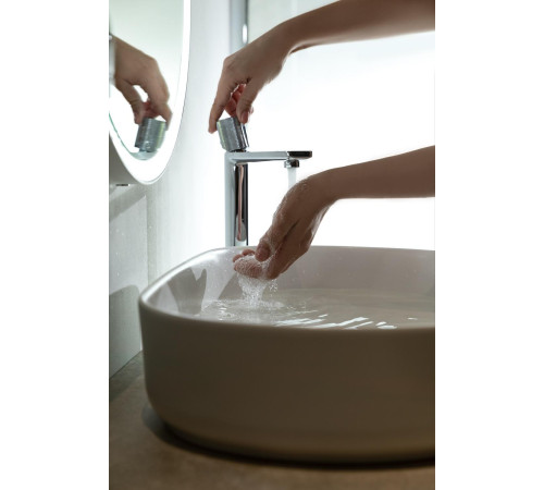 Раковина накладная Allen Brau Fantasy 55 4.11022.20 белый глянец