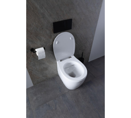 Чаша приставного унитаза Allen Brau Fantasy 4.11007.20 белый глянец