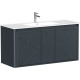 Тумба под раковину Allen Brau Paris 120 1.360004.AM антрацит матовый