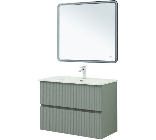 Тумба под раковину Aquanet Джейн 90 мисти грин