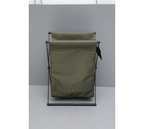 Корзина для белья Allen Brau Priority черный/оливковый