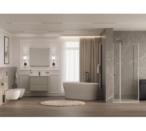 Тумба под раковину Allen Brau Paris 80 1.360001.PWM папирус матовый