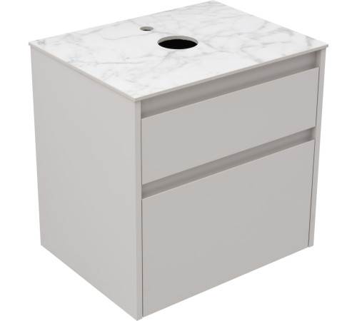 Тумба под раковину Aquanet Nova Lite 2.0 60 бежевый