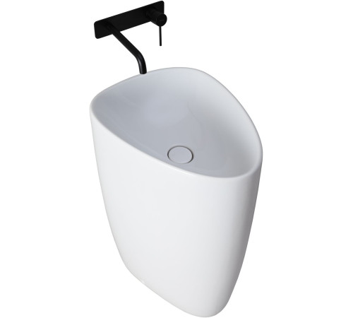 Раковина напольная Allen Brau Infinity 4.21016.20 белый глянец