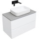 Тумба под раковину Allen Brau Infinity 85 1.21001.WM белый матовый
