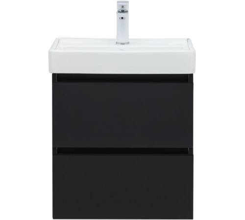 Тумба под раковину Aquanet Вега 2.0 50 черный