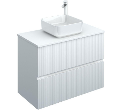 Тумба под раковину Aquanet Джейн 90 белый матовый