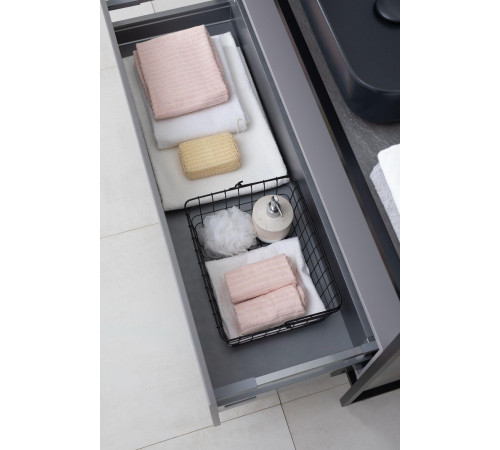 Тумба под раковину Allen Brau Priority 120 1.31004.PGM платина матовый