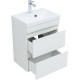 Тумба под раковину Aquanet Нота New 50 белый глянец