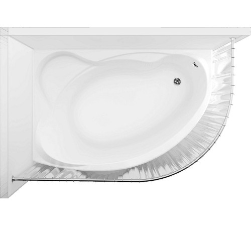 Карниз для ванны Aquanet Mayorca полукруглый 150х100