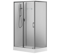 Душевая кабина Aquanet Passion EVO 120L Black 120x80