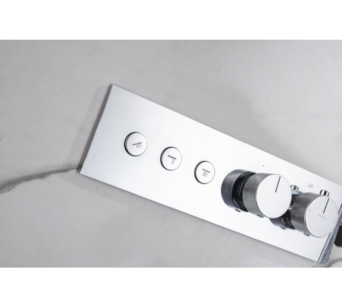 Смеситель для душа Allen Brau Liberty 5.33003-00 (с внутренней частью, 3 выхода) хром