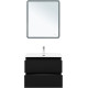 Тумба под раковину Aquanet Вега 2.0 70 черный