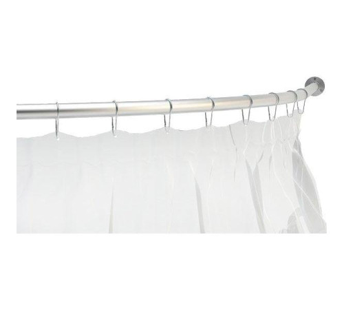 Карниз для ванны Aquanet Capri полукруглый 160х100 хром