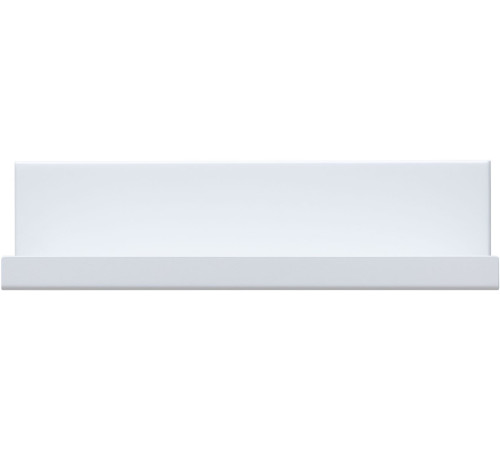 Полка Aquanet Магнум 30x8 белая матовая, открытая
