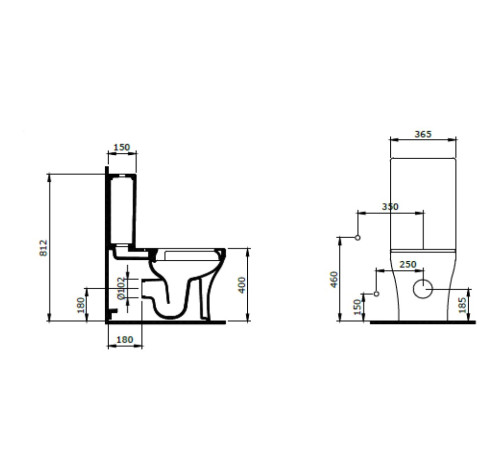 Бачок для унитаза Allen Brau Priority/Infinity 4.XX000.20 белый глянец